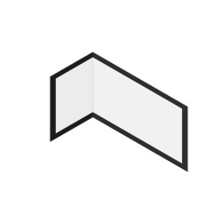 Sklo 4x677,5/307x402 W 90 KV HEAT R/L 2G S 70.44.33.13  